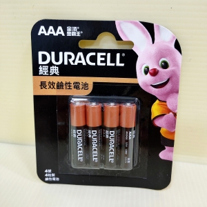 金頂 經典長效鹼性4號池 4入