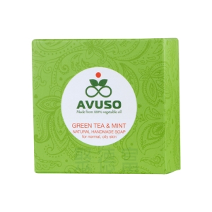 行道者綠茶薄荷薈手工皂