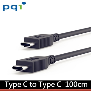 PQI勁永 TypeC to TypeC 支援3A快充 傳輸充電線