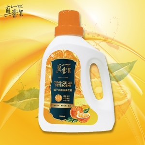 真愛潔橘子油濃縮洗衣精1500ml (6瓶/箱)