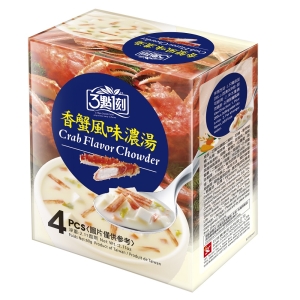 【3點1刻】香蟹風味濃湯(4入/盒)