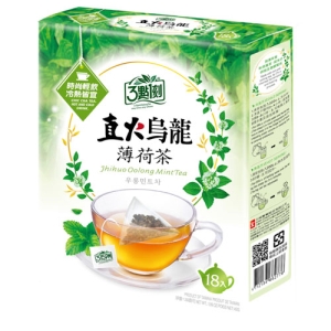 【3點1刻】直火烏龍 薄荷茶 (18入/盒)