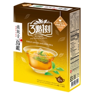 【3點1刻】鐵觀音烏龍茶(6入/盒)
