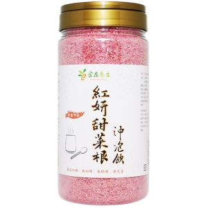 紅妍甜菜根-營養補充飲 無糖 無添加 無奶精糊精 沖泡 穀粉