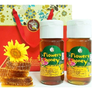 [上喆蜂蜜]百花蜂蜜禮盒組-700g(2入)
