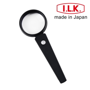 【日本 I.L.K.】3x/65mm 日本製LED手持型放大鏡 LE65