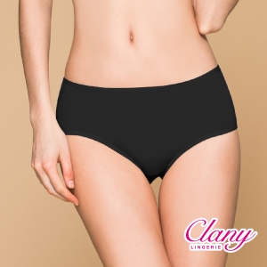 【可蘭霓Clany】天然蠶絲蛋白抗敏M-XL內褲(神秘黑 2512-63)