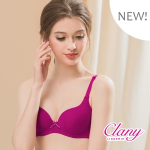 【可蘭霓Clany】裸感新美學無痕軟鋼圈零著感BCD內衣 桃氣紅玫 6903-95