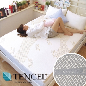 TENCEL天絲舒柔床墊 【3x6.2 單人床墊】MIT 可水洗、防螨抗菌、優質天絲布料、高支撐透氣內墊