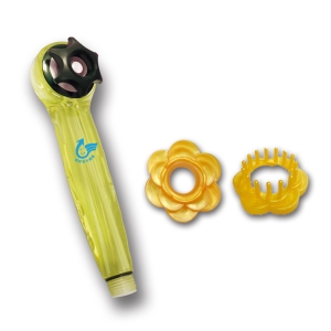 2020金鼠年限量款百變加壓水晶透明蓮蓬頭(8ST)【贈花形增壓環＋頭皮按摩梳】 省水標章認證