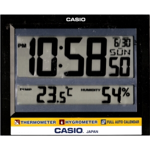 華美小舖-[主動開發票購物有保障] 卡西歐 CASIO 數字型掛鐘 (溫度 濕度 萬年曆 星期 月日型) 免運費 壹件價