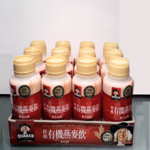 華美小舖-[主動開發票購物有保障] 桂格有機燕麥飲 300毫升*12入/箱 免運費 壹箱價
