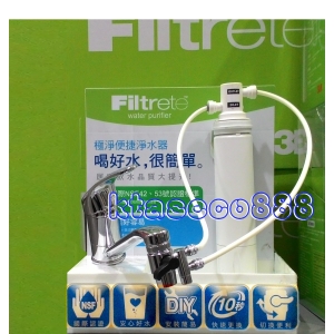 華美小舖[主動開發票購物有保障] 3M DS503 極淨便捷淨水器DIY組 濾心3入超值組＋系統配件包 免運費 壹組價