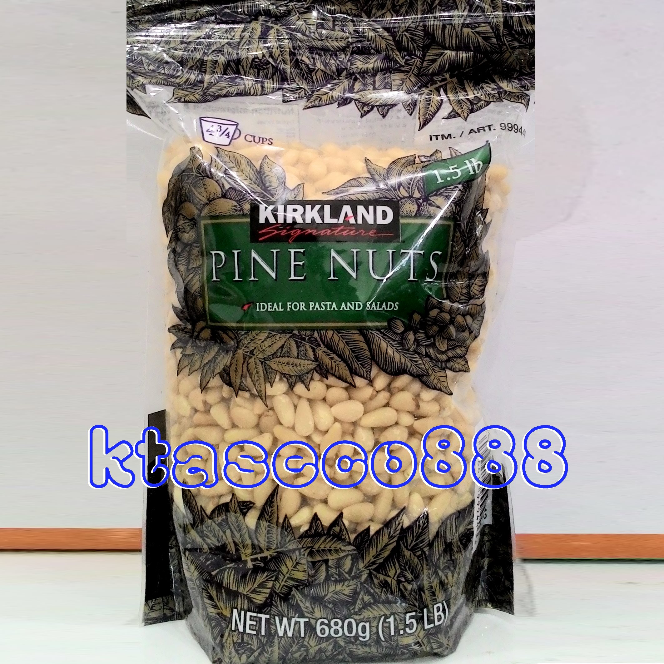 華美小舖-[主動開發票購物有保障] KIRKLAND 松子豆 產地:中國 680公克/袋 免運費 壹袋價
