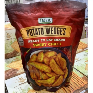 華美小舖-[主動開發票購物有保障] 澳洲進口 DJ&A POTATO WEDGES 甜辣厚切馬鈴薯條 450公克/袋 免運費 壹袋價