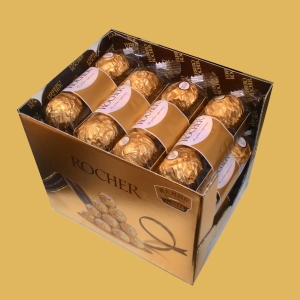 華美小舖-[主動開發票購物有保障] FERRERO 義大利金莎巧克力 48入/盒 肆盒/組 免運費 壹組價