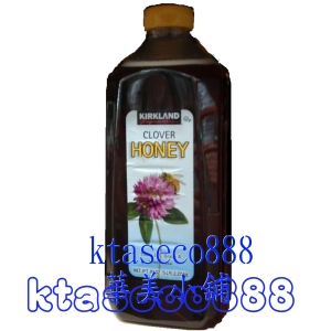 華美小舖-[主動開發票購物有保障]  科克蘭 KIRKLAND 純正蜂蜜 5LB (2.26公斤) /瓶 透明塑膠瓶包裝最划算 免運費 壹瓶價