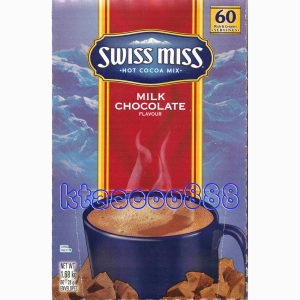 華美小舖-[主動開發票購物有保障] 美國 SWISS MISS牛奶巧克力粉28公克60包 壹箱價