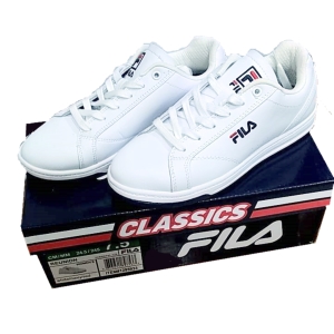 華美小舖-[主動開發票購物有保障] FILA CLASSICS 女休閒鞋 尺寸：７.5 白色 免運費 壹雙價