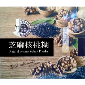 華美小舖-[主動開發票購物有保障] PGI 名廚美饌 芝麻核桃糊 全素 即沖即飲 全素 30公克*50入/箱 免運費 壹箱價