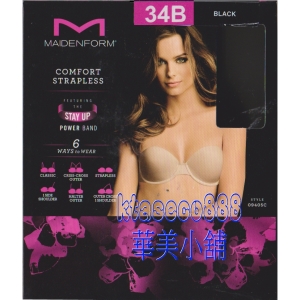 華美小舖-[主動開發票購物有保障] MADENFORM 女內衣 黑色 尺寸：34B 壹件/盒 免運費 壹盒價