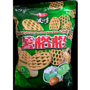 華美小舖-[主動開發票購物有保障] 華元 波的多 薯格格 酸奶洋蔥口味洋芋片 450公克/袋 免運費 壹袋價