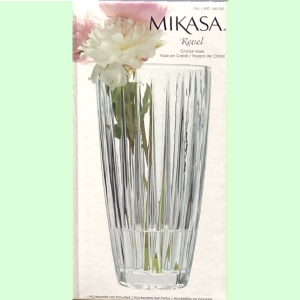 華美小舖-[主動開發票購物有保障]  MIKASA玻璃花瓶 直徑4.6公分 高度29.97公分 重量2.7公斤 適合佈置居家及餐廳環境 可作禮物 清潔時請以手洗 免運費 壹件價