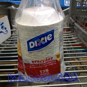 華美小舖-[主動開發票購物有保障] DIXIE 高級免洗碗 354ml * 175個/件 免運費 壹件價