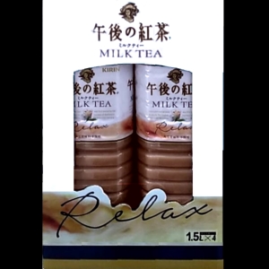 華美小舖-[主動開發票購物有保障] 日本麒麟午後奶茶 口感柔和圓潤 1.5公升*4入/箱 免運費 壹箱價