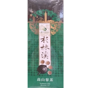 華美小舖-[主動開發票購物有保障] 喬本德茗茶杉林溪高山春茶  送禮自用兩相得宜 150公克*4小包/盒 免運費 壹盒價