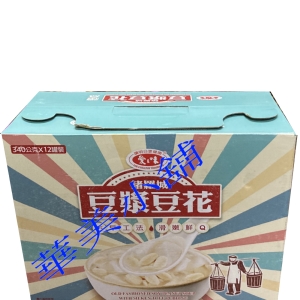 華美小舖-[主動開發票購物有保障]  愛之味 諸羅城豆漿豆花 340公克*12入/箱 免運費 壹箱價