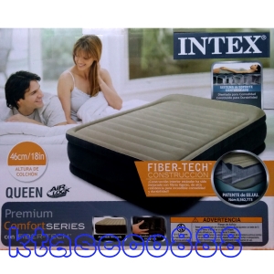 華美小舖-[主動開發票購物有保障] INTEX 雙人氣墊床 美國專利證號：8562773  附電池幫浦 充氣後氣墊高度46公分 免運費 壹件價