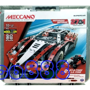 華美小舖-[主動開發票購物有保障]  MECCANO 27 IN 1 方程式F1賽車組 金屬建構模型組 免運費 壹箱價