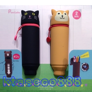 華美小舖-[主動開發票購物有保障] 日本Lihit Lab動物造型筆袋 2入/盒 免運費 壹盒價