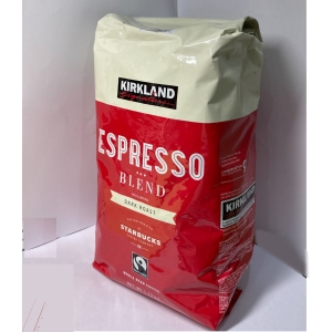 華美小舖-[主動開發票購物有保障]  KIRKLAND ESPRESSO BLEND 精選義式濃縮咖啡豆 1.13公斤/袋 免運費 壹袋價