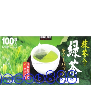華美小舖-[主動開發票購物有保障] KIRKLAND 伊滕園日本綠茶包 抹茶入 100%日本產茶葉 150公克*100包/盒 免運費 壹盒價