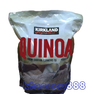 華美小舖-[主動開發票購物有保障] KIRKLAND 藜麥 種植於南美洲安地斯山 包裝前已完善清洗故烹者時無須清洗,可加在米飯或燕麥中烹煮 2.04公斤/袋 免運費 壹袋價