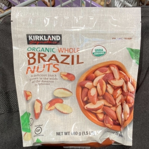 華美小舖-[主動開發票購物有保障] KIRKLAND 有機巴西栗豆 680公克/袋 原產地巴西,玻利維亞,秘魯 包裝地：美國 免運費 壹袋價