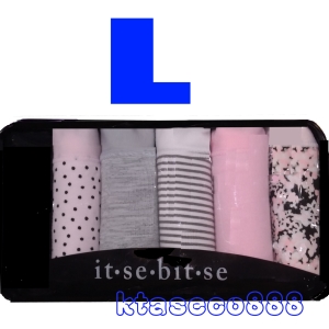 華美小舖-[主動開發票購物有保障] IT-SE-BIT-SE女棉內褲 亞洲尺寸：Ｌ 95%棉 5%彈性纖維 穿著前請先洗滌 6入/盒 免運費 壹盒價