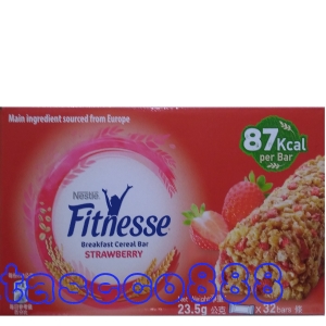 華美小舖-[主動開發票購物有保障] NESTLE 雀巢纖怡草莓穀物棒 23.5公克*32條入/盒 陸盒/組 免運費 壹組價