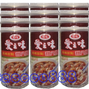 華美小舖-[主動開發票購物有保障] 愛之味妞妞甜八寶(食補甜點)380公克*12罐入/組 壹組價