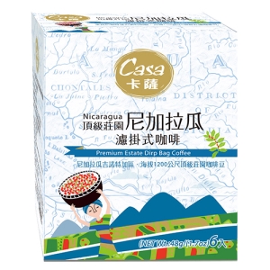 尼加拉瓜 頂級莊園 濾掛式咖啡 6入