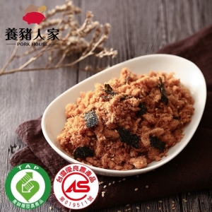 登鼎生活館《品冠‧養豬人家》芝麻海苔肉酥(鬆)160g