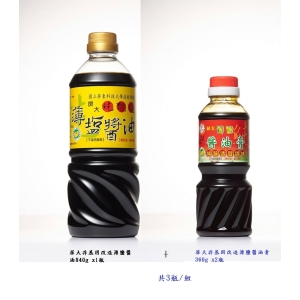 【i 郵箱取貨】屏大非基改薄鹽醬油840g x1瓶+屏大非基改薄鹽醬油膏360g x2瓶共3瓶