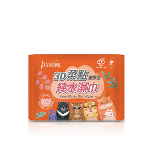 蘭韻純水濕巾10抽-3D柔點超厚型(36包/箱)