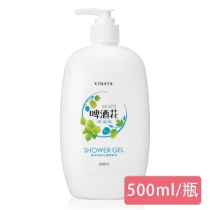 【台酒】VINATA-HOPS 啤酒花沐浴乳(500ml/瓶)