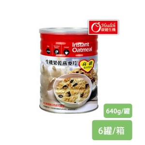【有幾園】生機果乾燕麥片(640g/罐/6罐/箱)