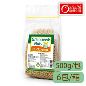 【有幾園】有機黃豆(500g/包/6包/箱)