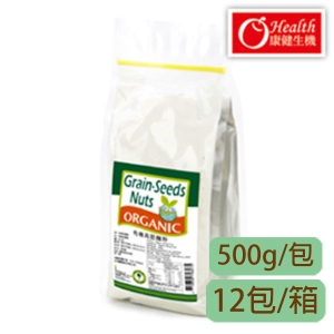 【有幾園】有機高筋麵粉(500g/包/12包/箱)