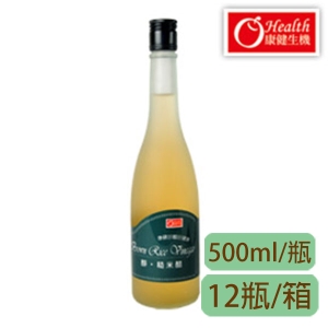 【有幾園】醇、糙米醋(500ml/瓶/12瓶/箱)